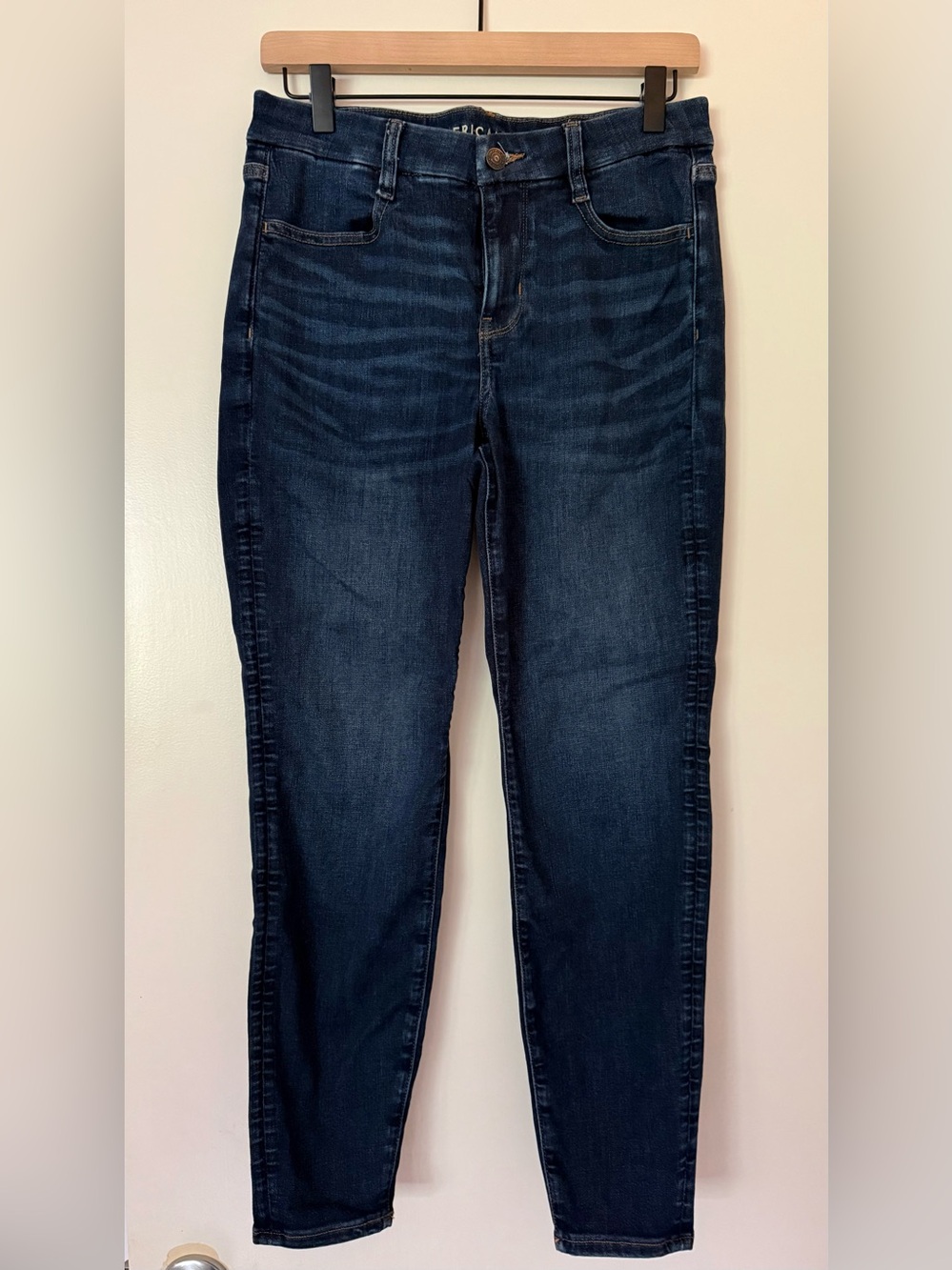 American Eagle Outfitters Dark Indigo Skinny Jeans